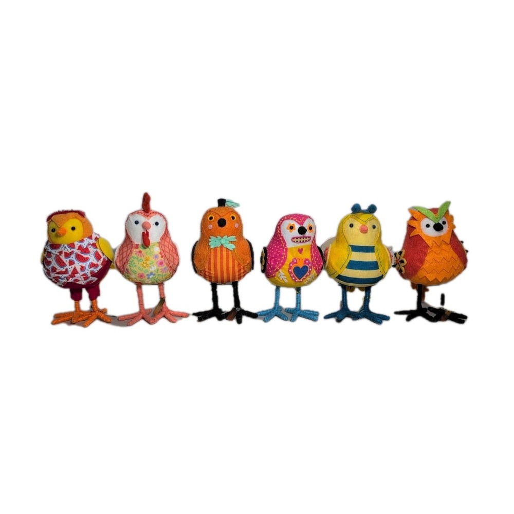 Target Feathery Friends Bird Decor Set Of Six Holiday Home farmcore chicken